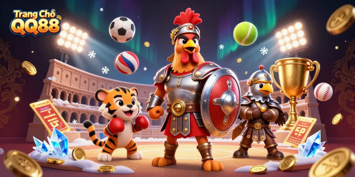 Experience excitement at Trang Chủ QQ88 with thrilling sports betting and dynamic casino elements!