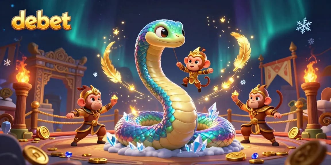Bet big with debet, where colorful characters and gambling elements bring excitement to the casino scene.