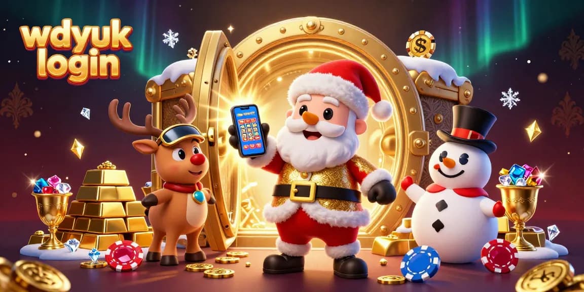 Spin jackpots and claim your rewards with the WDYUK login at this vibrant casino scene.