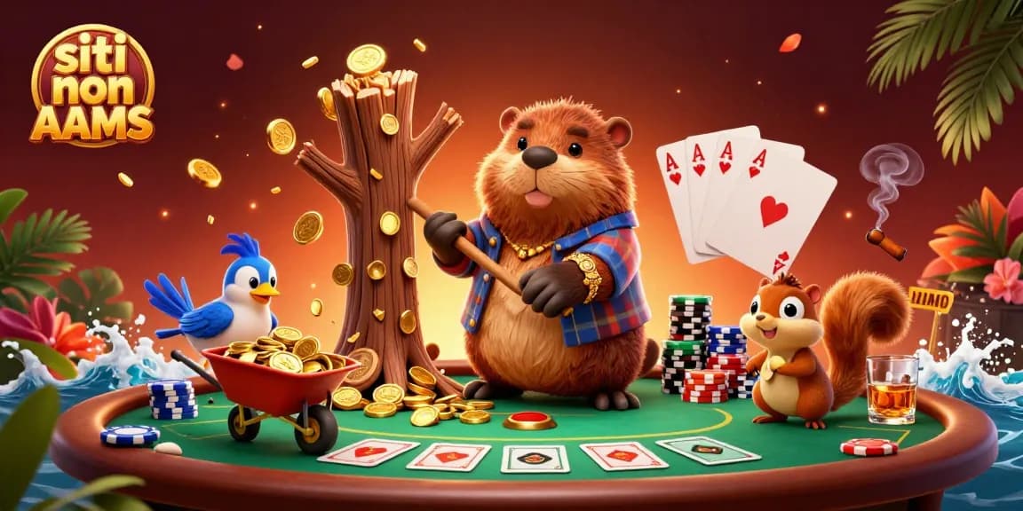 Gioca nei siti non AAMS con gioco d'azzardo entusiasta e premi luminosi.