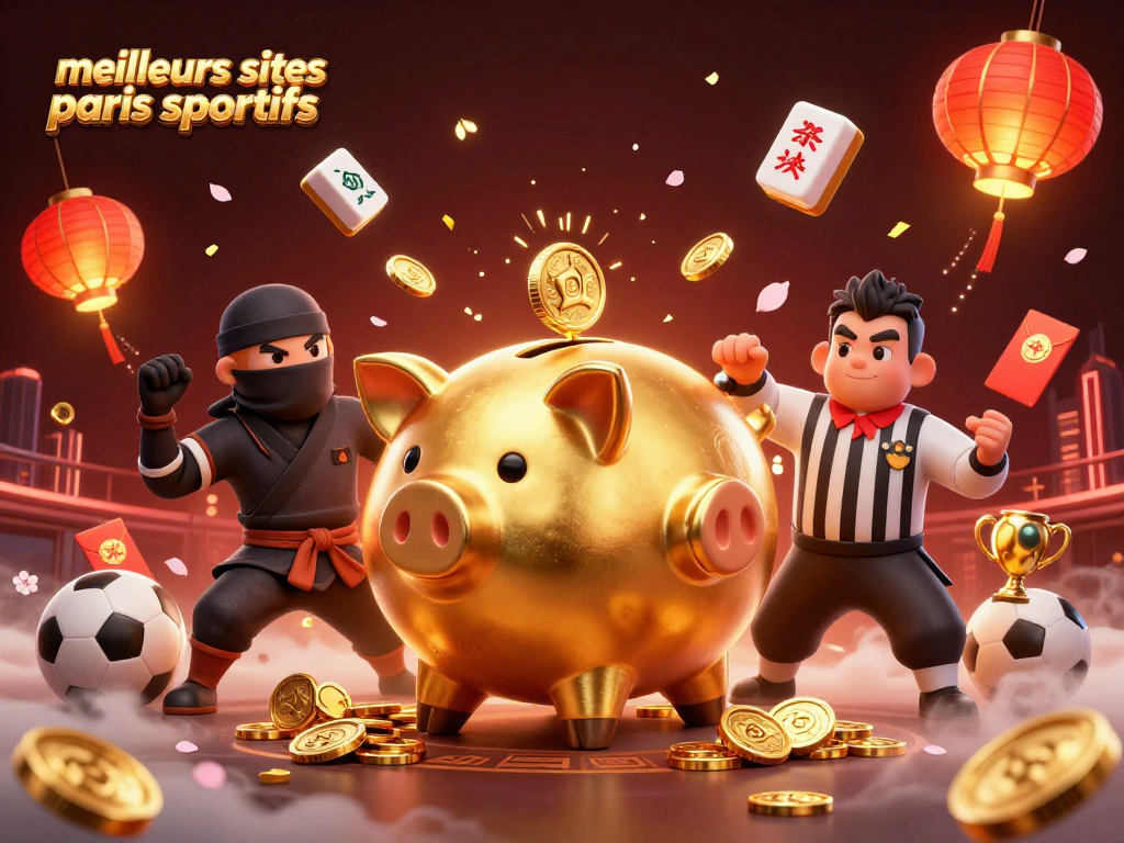 Pariez sur les meilleurs sites de paris sportifs avec une immense tirelire en or et des éléments de jeu captivants