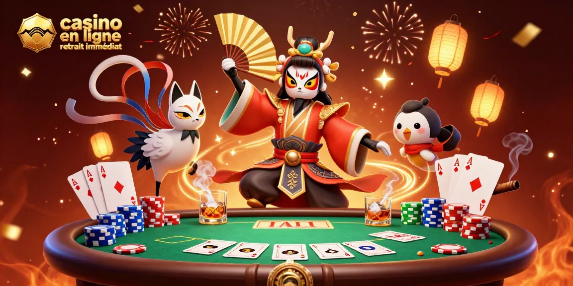 Visualisez le casino en ligne retrait immédiat pendant que vous placez vos mises sur la table de poker.