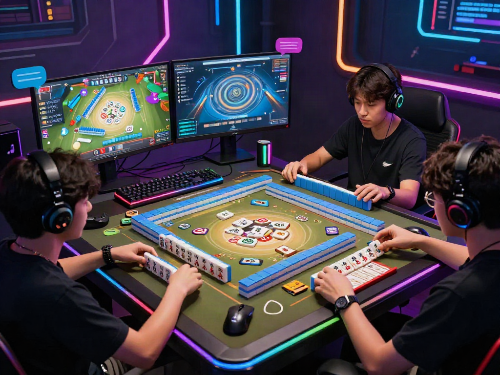 Engaged players enjoying MAHJONGJP88 Online in a vibrant digital gaming environment.
