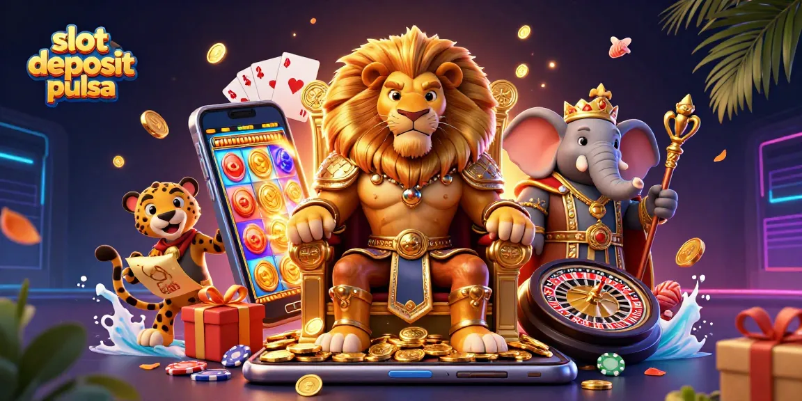 Permainan slot deposit pulsa dengan jackpot menggoda dari agen terpercaya, siap dijajal!