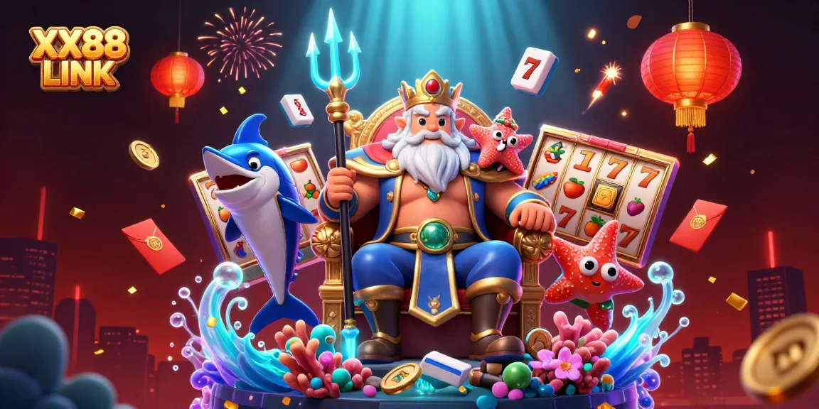 Experience the thrills of gaming at XX88 LINK with vibrant, immersive casino art.