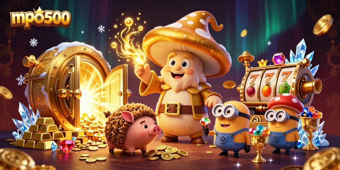 MPO500 offers an immersive treasure hunt experience with vibrant 3D characters and dynamic game elements.