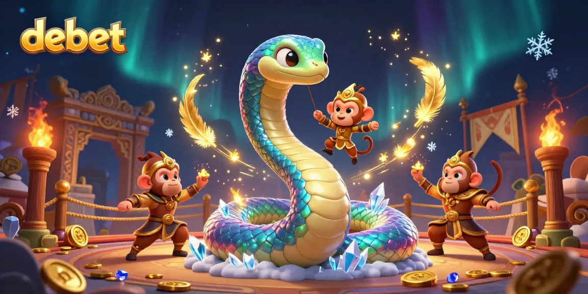 Bet big with debet, where colorful characters and gambling elements bring excitement to the casino scene.