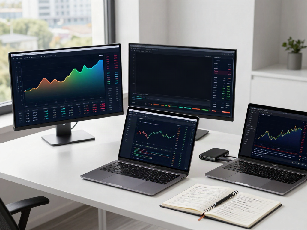 NSE real-time data API for cryptocurrency analysis in a professional trading environment with advanced monitoring tools and secure wallet.
