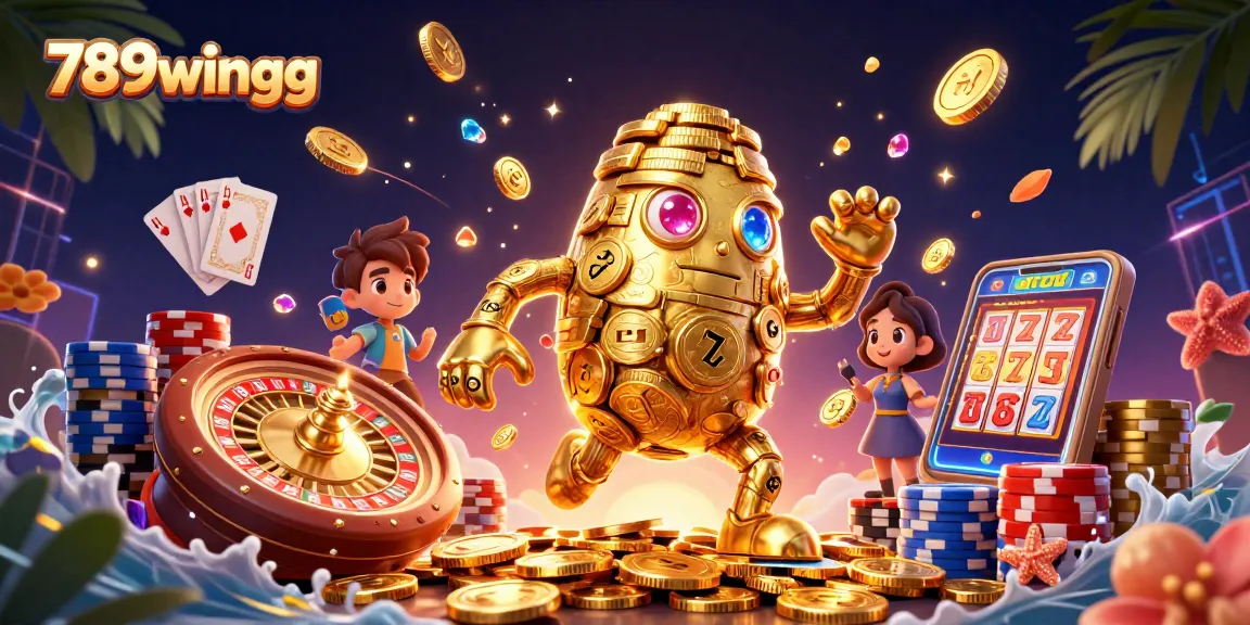 Experience the thrill of winning at 789wingg with colorful characters and casino games.