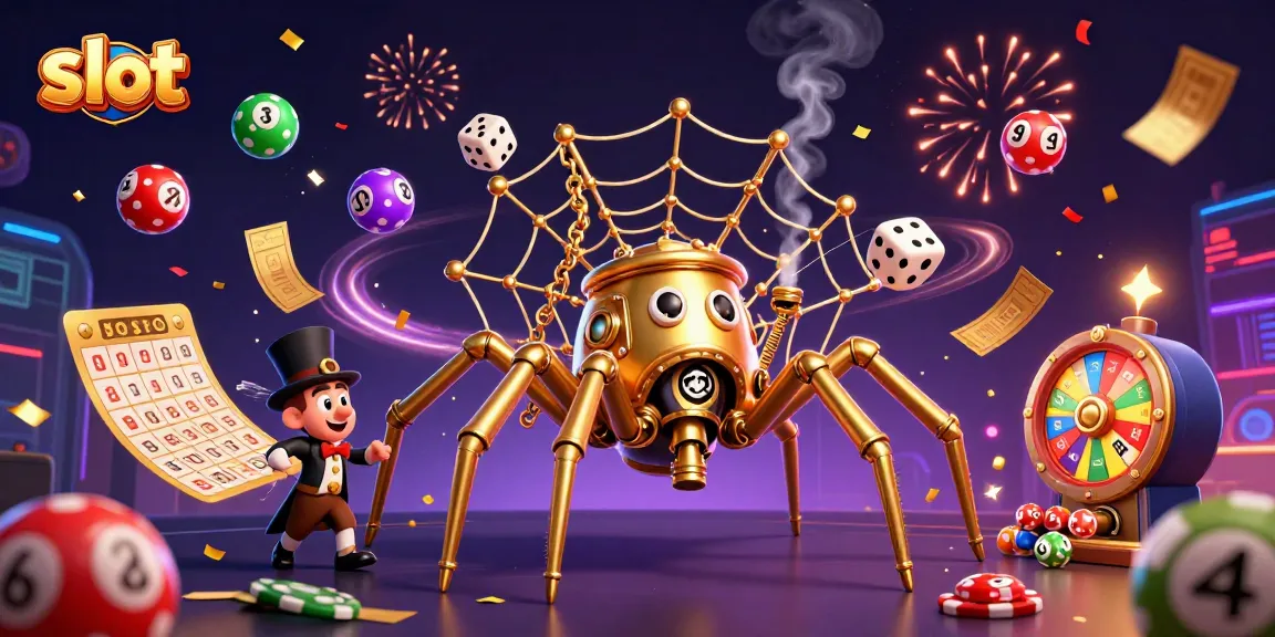 Engage with slots in a vibrant casino scene featuring captivating visuals and dynamic elements.