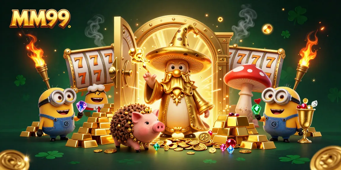 Engage with MM99’s magical casino experience featuring treasures and vibrant gameplay elements.