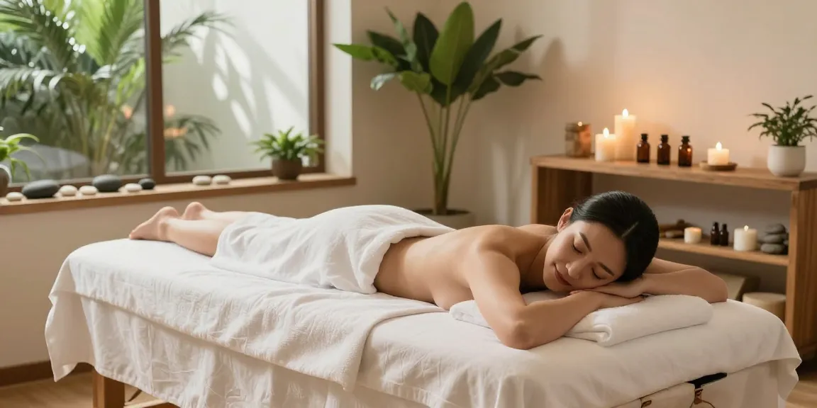 Relaxation at plasticsurgerykey.com wellness spa with soothing atmosphere and essential oils.