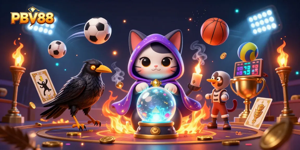 Engage in expert betting with PBV88 at this vibrant casino illustration showcasing thrilling gambling elements.