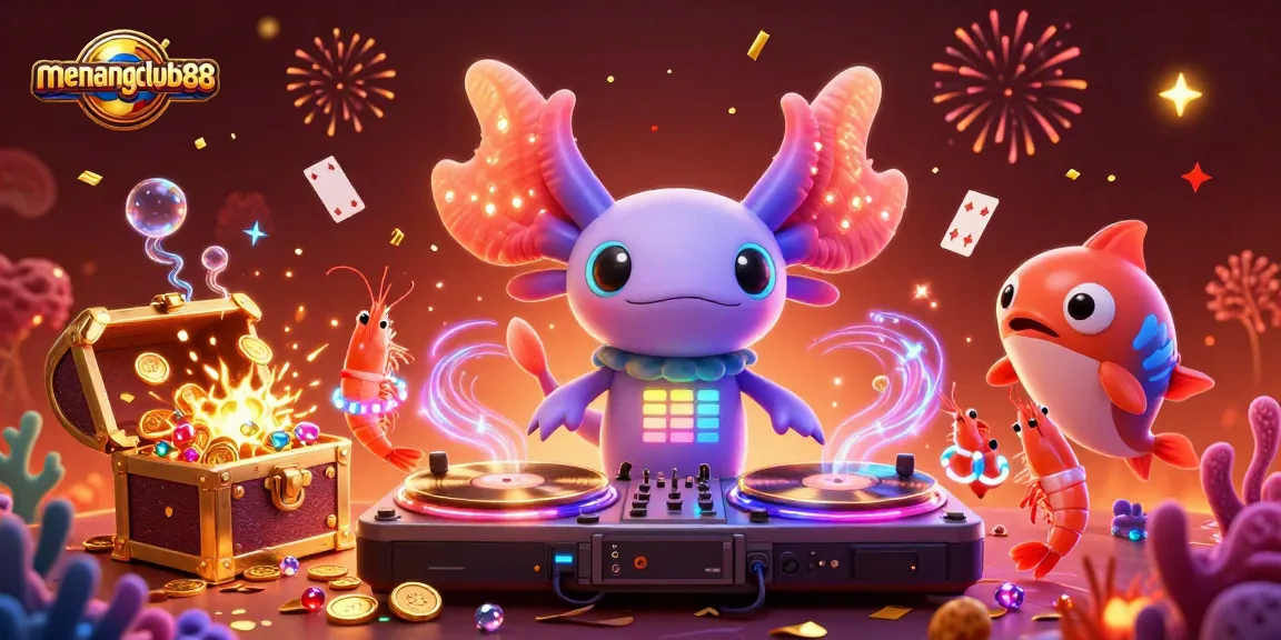 Join the gaming excitement at menangclub88 with vibrant characters and underwater treasures!