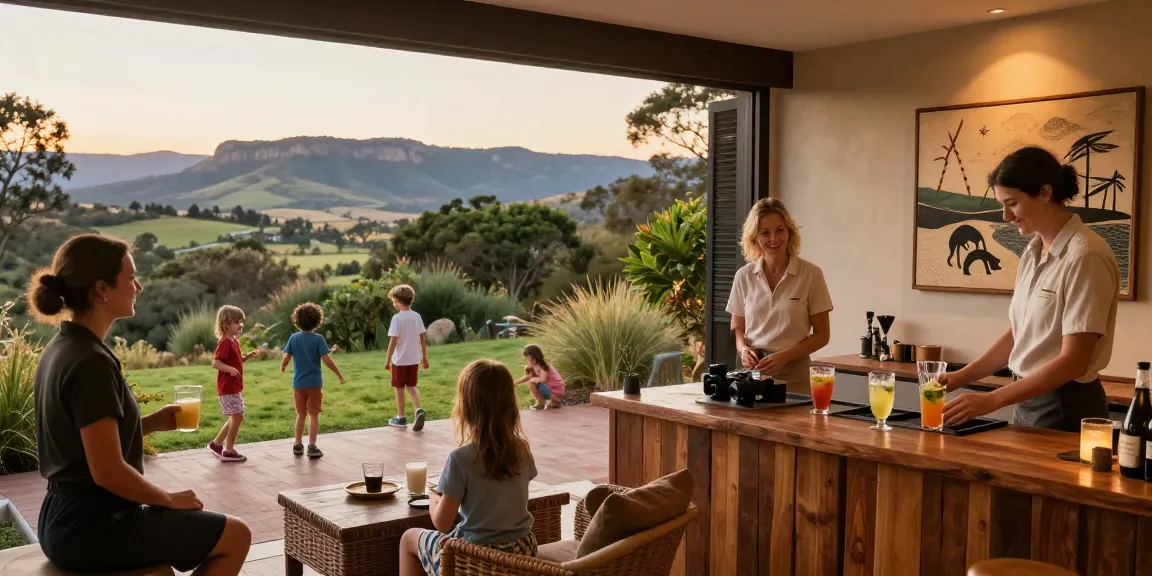 Family enjoying Magaliesburg accommodation; Airport Transfers Service Dubai available for seamless travel.