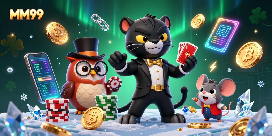 Experience thrilling gameplay at MM99 Casino with vibrant gaming characters and dynamic elements.