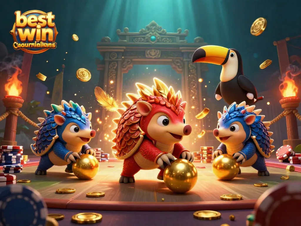 Experience thrilling gameplay at the best big win casino for australians with dynamic pangolins and vibrant casino elements.