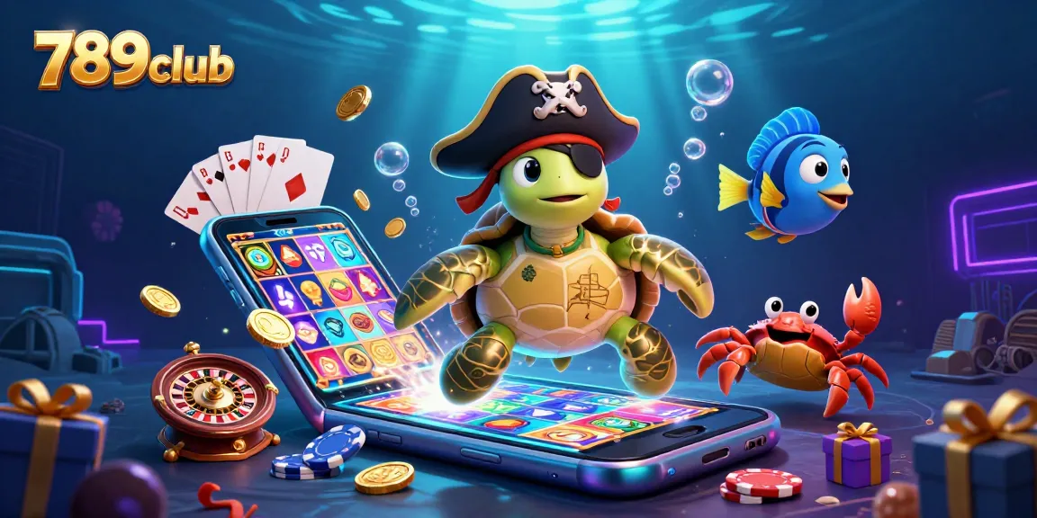 Experience thrilling gaming adventures with 789club featuring vibrant pirate-themed characters and exciting casino elements.