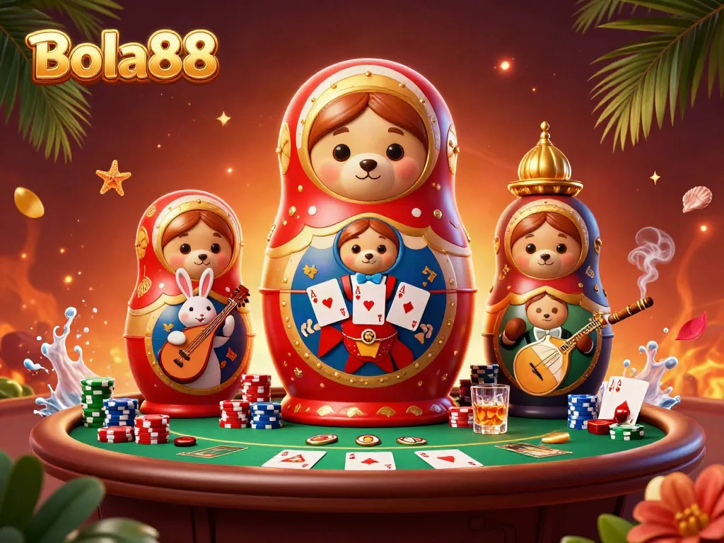 Experience thrilling gameplay at Bola88 with engaging casino characters and vibrant 3D visuals.