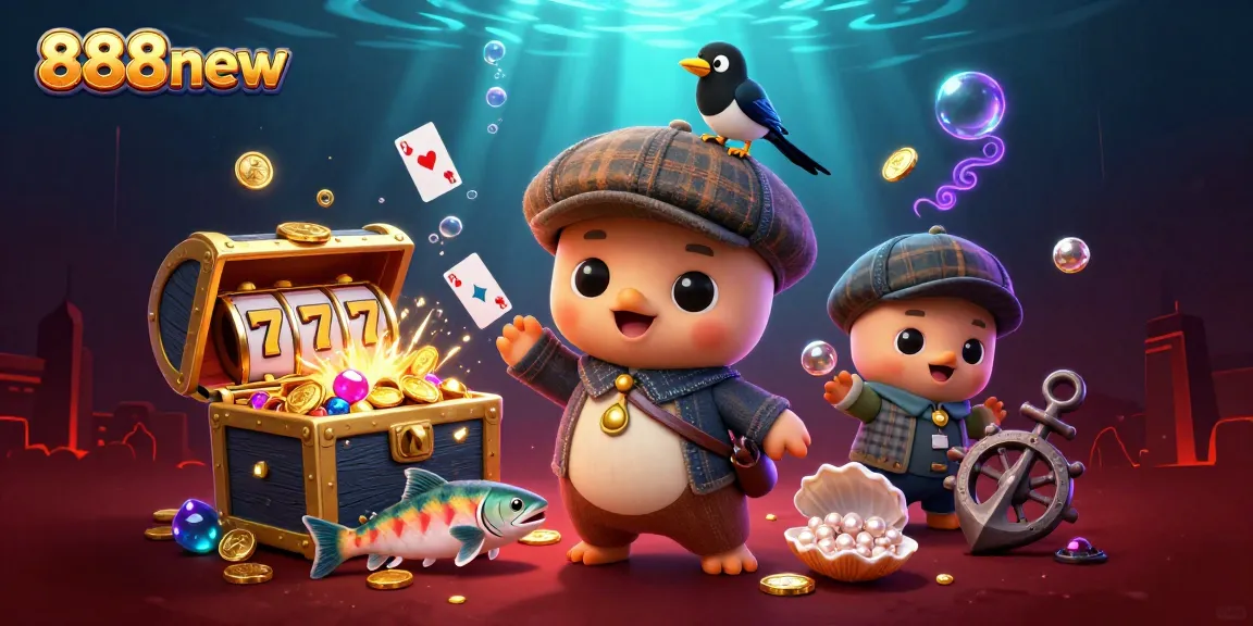 Engage with the 888new casino experience, featuring colorful jackpot slots and playful characters.